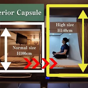 Capsulehotel Anshin Oyado Shinjuku Ekimaeten, Tokio